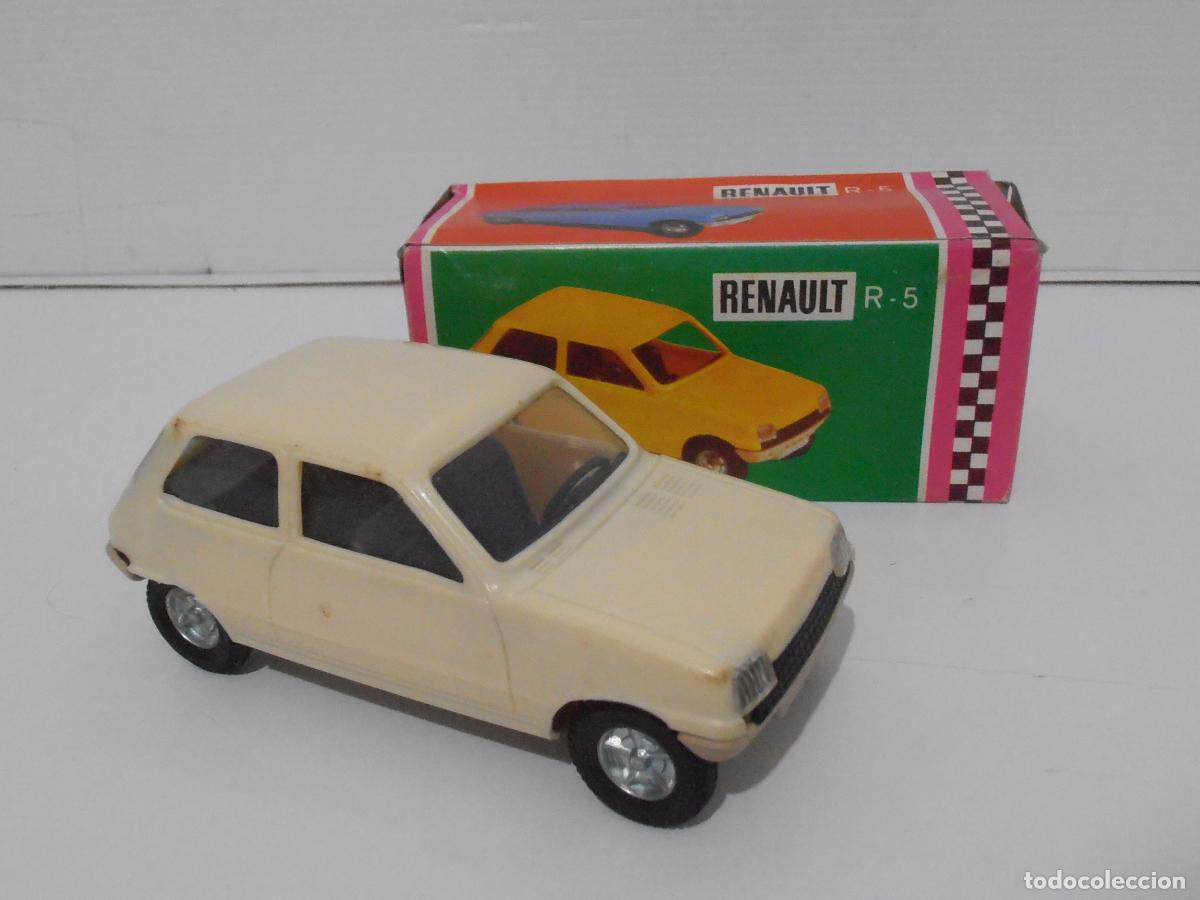 Juguetes antiguos Goz&aacute;n: COCHE RENAULT 5 BLANCO REF 91 GOZAN, NUEVO A ESTRENAR, MADE IN SPAIN