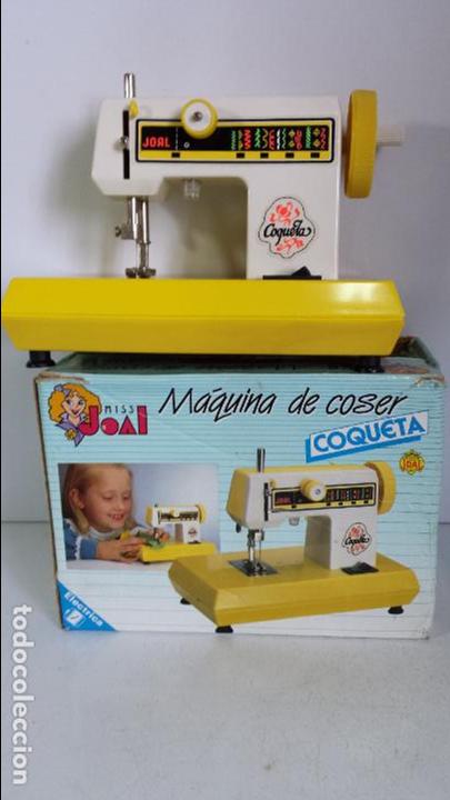 Maquina De Coser De Juguete Joal Coquetas Plastico 1970
