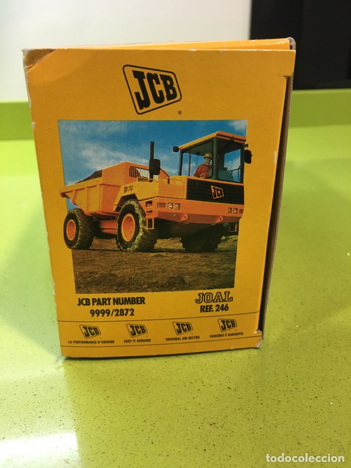 Juguetes antiguos Joal: Dumper JCB 712 Joal, gr&uacute;a - Foto 4