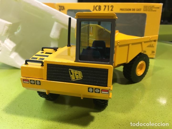 Juguetes antiguos Joal: Dumper JCB 712 Joal, gr&uacute;a - Foto 7