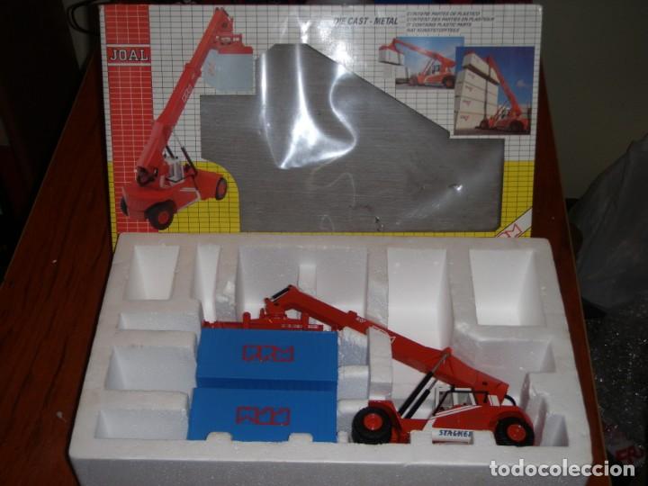 Juguetes antiguos Joal: GRUA JOAL PPM SUPER STACKER CON CAJA - Foto 3