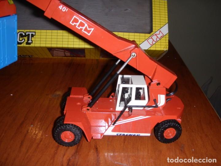 Juguetes antiguos Joal: GRUA JOAL PPM SUPER STACKER CON CAJA - Foto 6