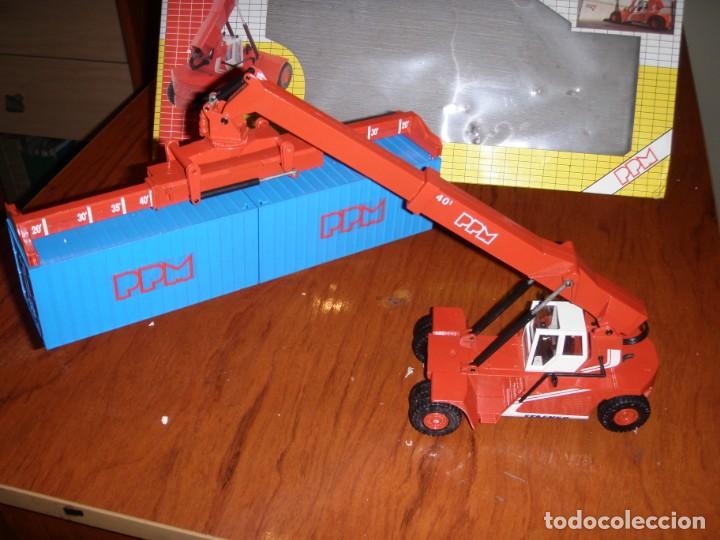 Juguetes antiguos Joal: GRUA JOAL PPM SUPER STACKER CON CAJA - Foto 10