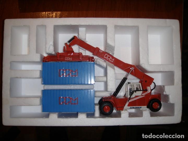 Juguetes antiguos Joal: GRUA JOAL PPM SUPER STACKER CON CAJA - Foto 11