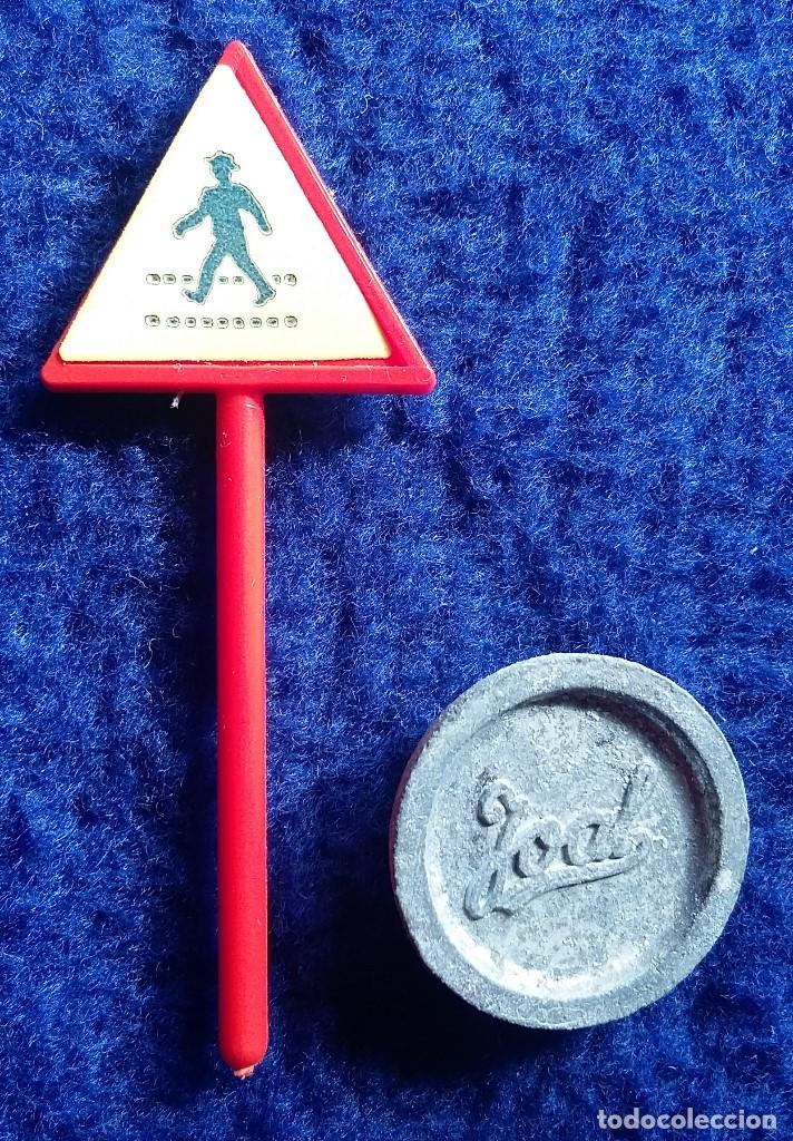 Joal Old Toys: Señal de trafico Joal para maqueta o diorama años 70-80. 7