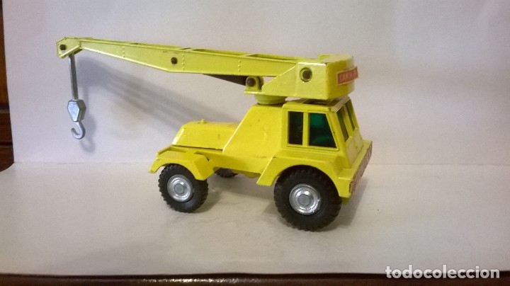 Juguetes antiguos Joal: Joal camion -grua - Foto 3
