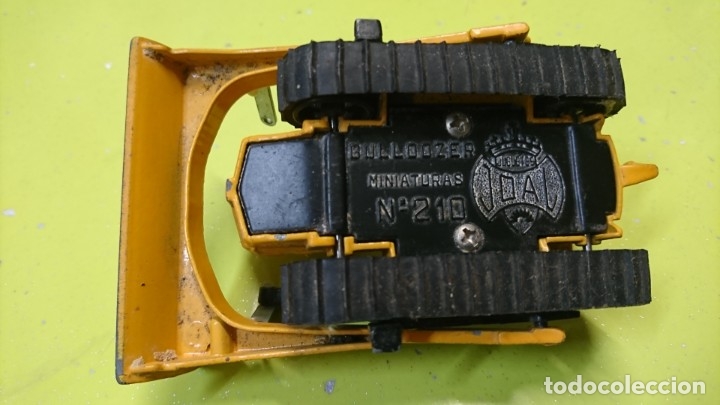 Juguetes antiguos Joal: MINIATURAS JOAL, BULLDOZER, REF. 210 - Foto 5