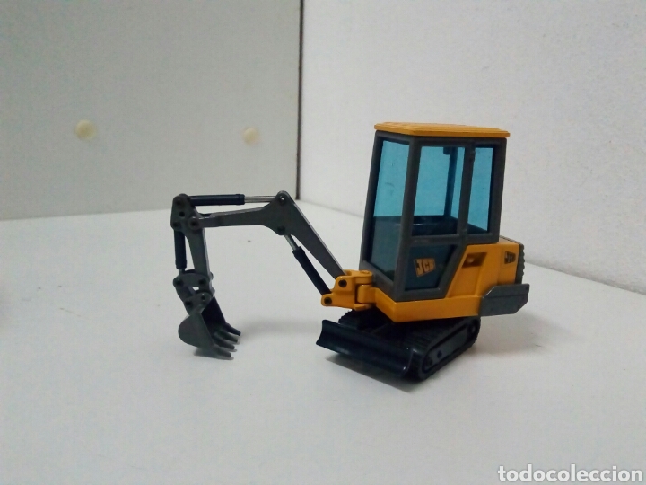 Juguetes antiguos Joal: Mini giratoria jcb 801 joal - Foto 2
