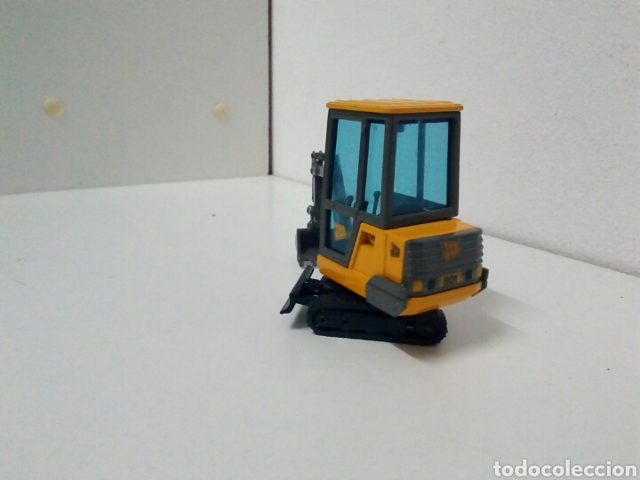 Juguetes antiguos Joal: Mini giratoria jcb 801 joal - Foto 3