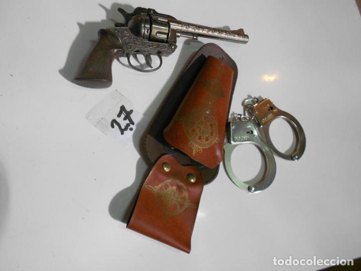 funda antigua para pistola cartuchera - Compra venta en todocoleccion