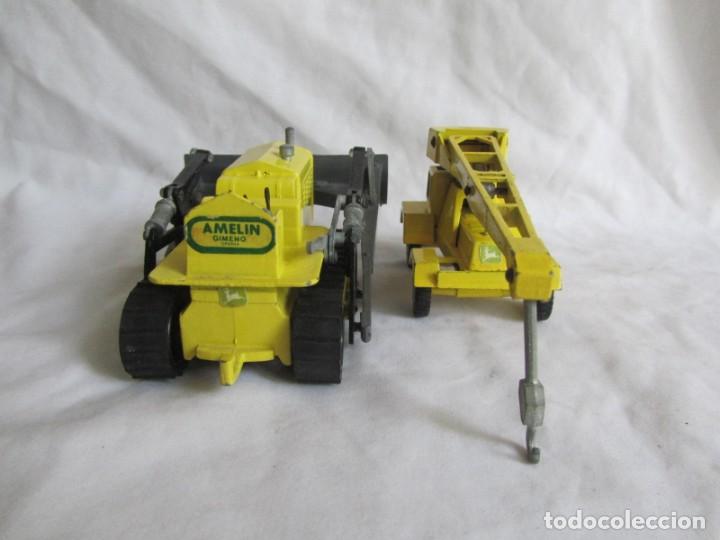 Juguetes antiguos Joal: Bulldozer + Grua de Joal - Foto 8