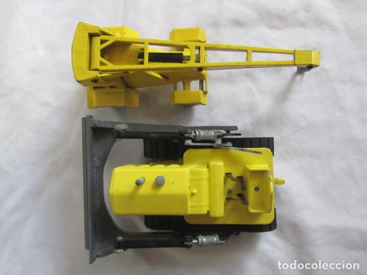 Juguetes antiguos Joal: Bulldozer + Grua de Joal - Foto 9
