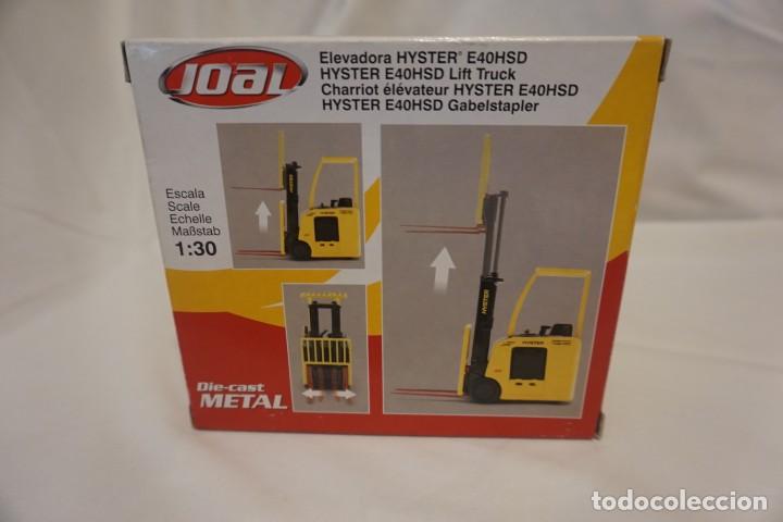 Juguetes antiguos Joal: JOAL Elevadora Hyster E40HSD ref. 40025 - Foto 2
