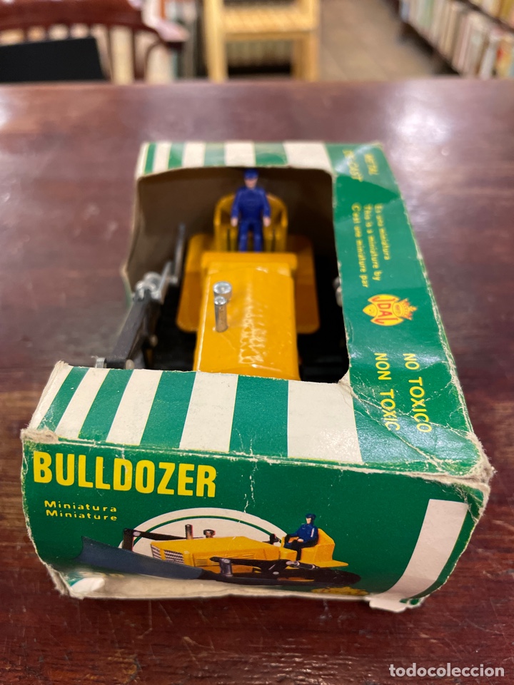 Juguetes antiguos Joal: Bulldozer JOAL 210 - Foto 4