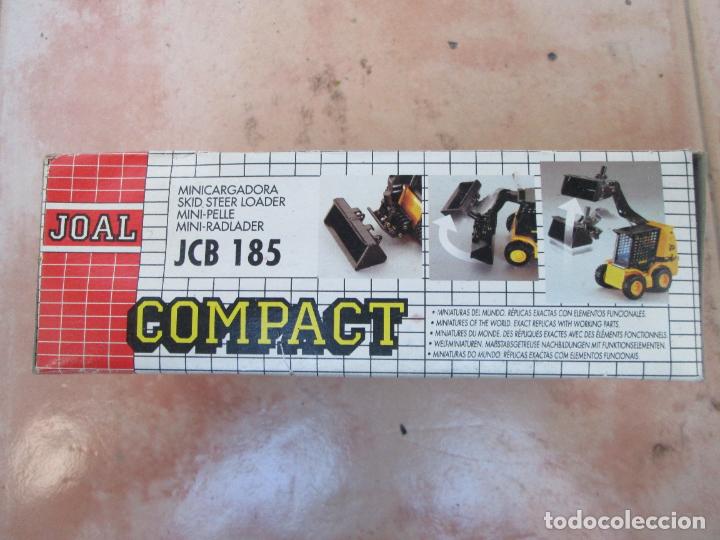Juguetes antiguos Joal: Mini Cargadora JCB 185, JOAL COMPACT, Escala 1:35. Ref. 159. - Foto 5