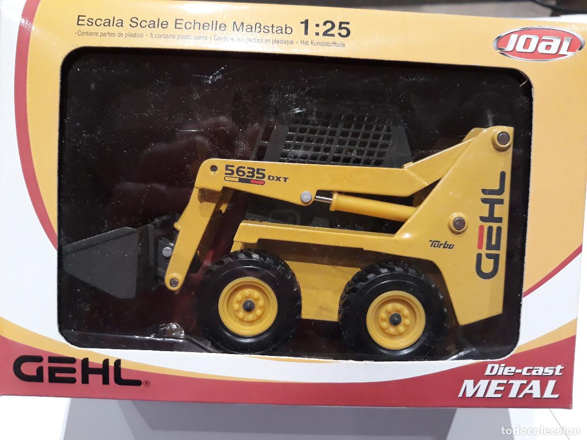 Juguetes antiguos Joal: Mini-Cargadora GEHL 5635 - Foto 3