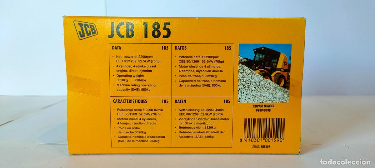 Juguetes antiguos Joal: JOAL Minicargadora Robot JCB 185 ref. 159 - Foto 4