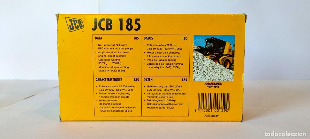 Juguetes antiguos Joal: JOAL Minicargadora Robot JCB 185 ref. 159 - Foto 3