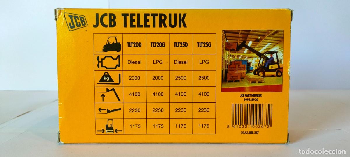 Juguetes antiguos Joal: JOAL Telesc&oacute;pica JCB Teletruk ref. 267 - Foto 3
