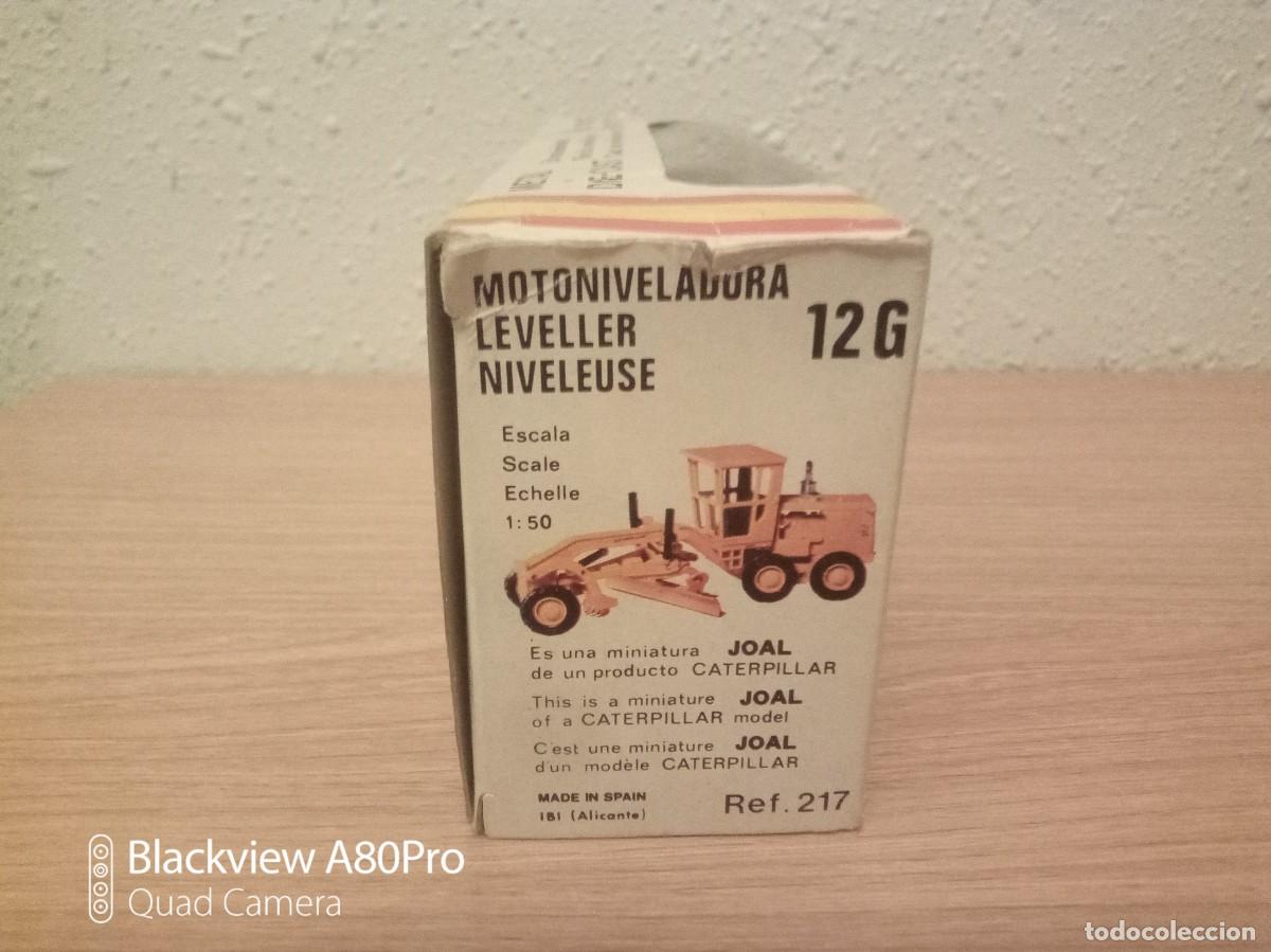 Juguetes antiguos Joal: Joal motoniveladora - Foto 12