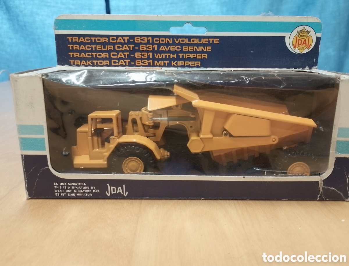 Juguetes antiguos Joal: Tractor Cat 631 Joal. Sin usar. - Foto 2