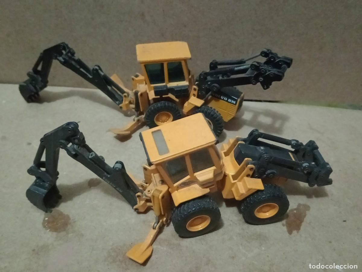Joal Old Toys: DOS RETROEXCAVADORAS INCOMPLETAS