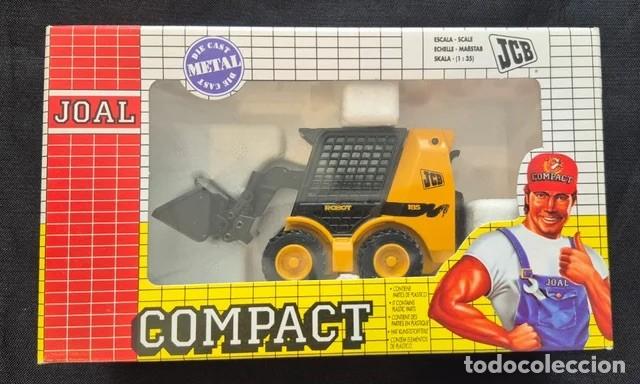 Juguetes antiguos Joal: JOAL COMPACT- MINICARGADORA JCB 185, REF 159. - Foto 1