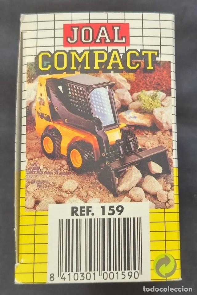 Juguetes antiguos Joal: JOAL COMPACT- MINICARGADORA JCB 185, REF 159. - Foto 2