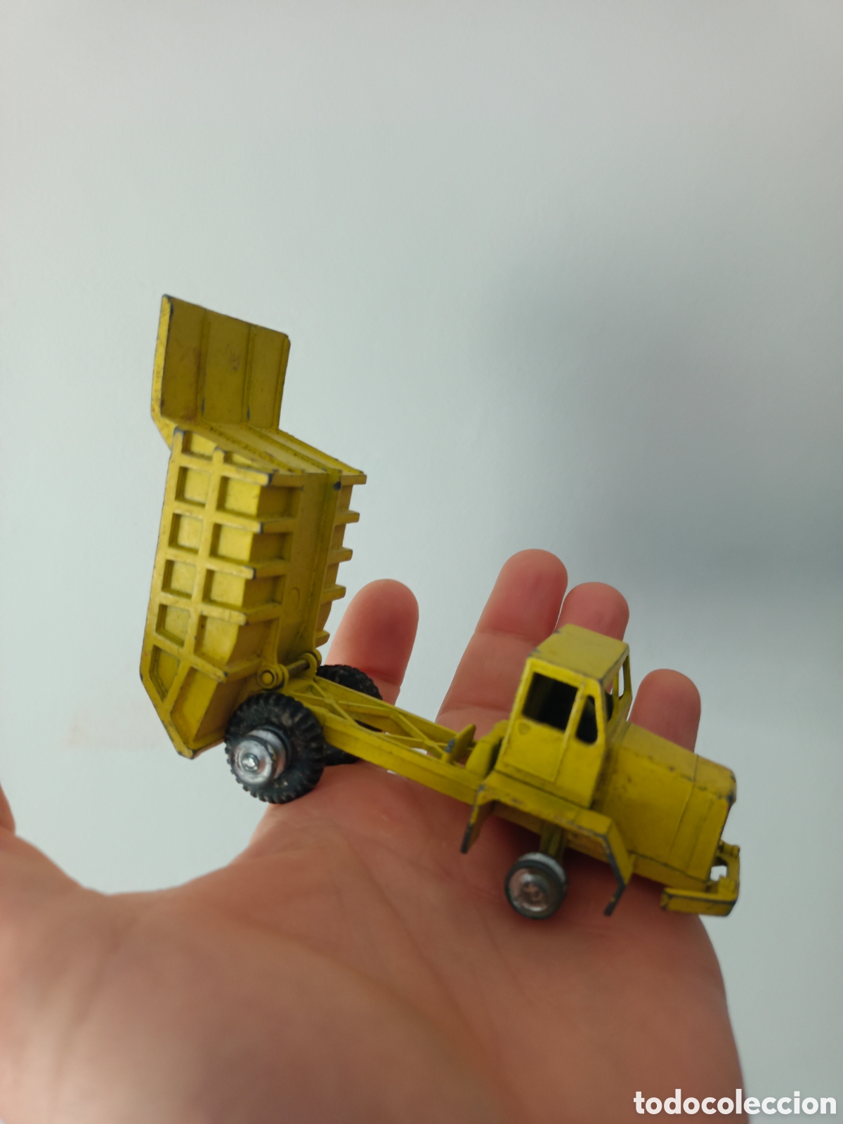 Juguetes antiguos Joal: Antiguo camion volquete dumper joal - Foto 3