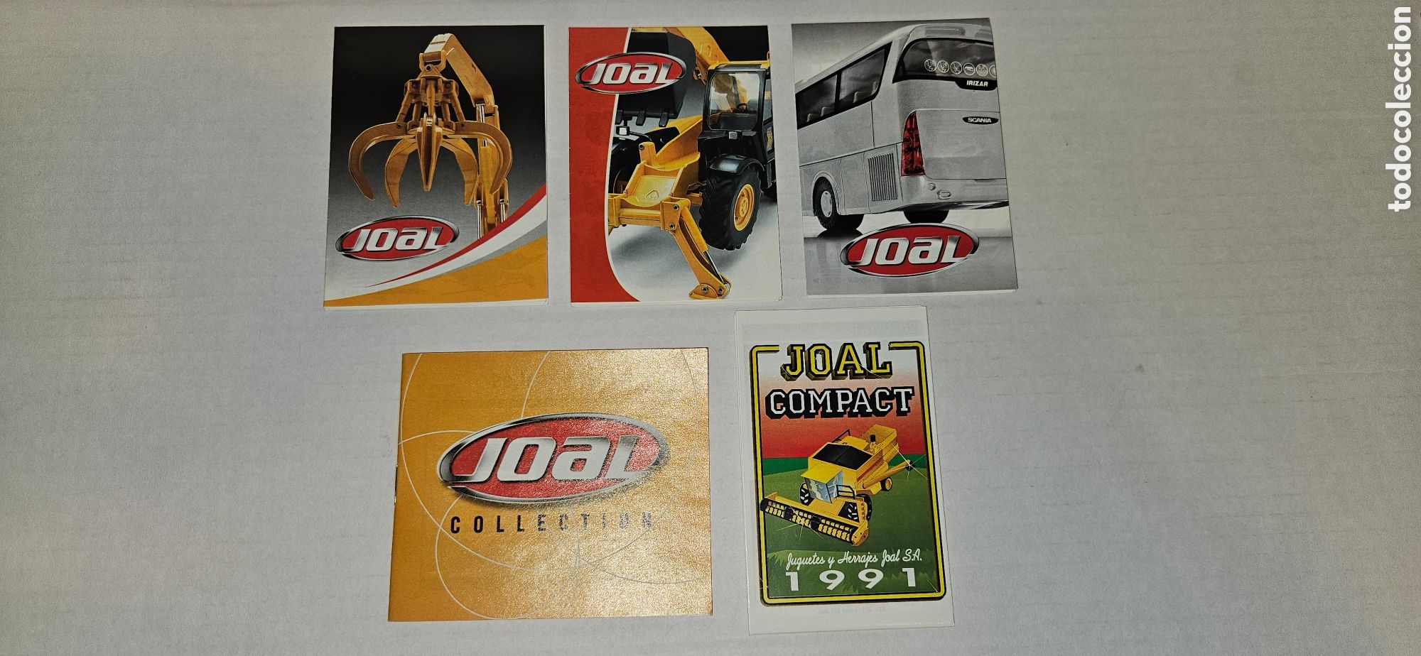 Altes Spielzeug Joal: JOAL - 5 CAT&Aacute;LOGOS NUEVOS A ESTRENAR