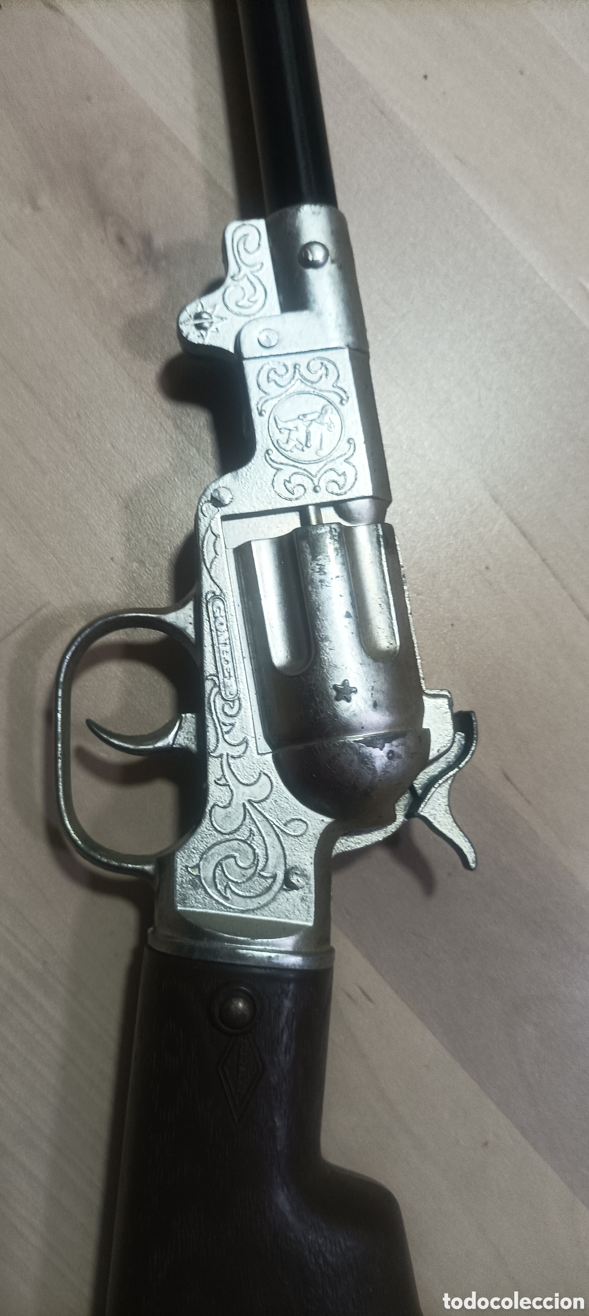 Juguetes antiguos Joal: Replica de rifle de juguete - Foto 2