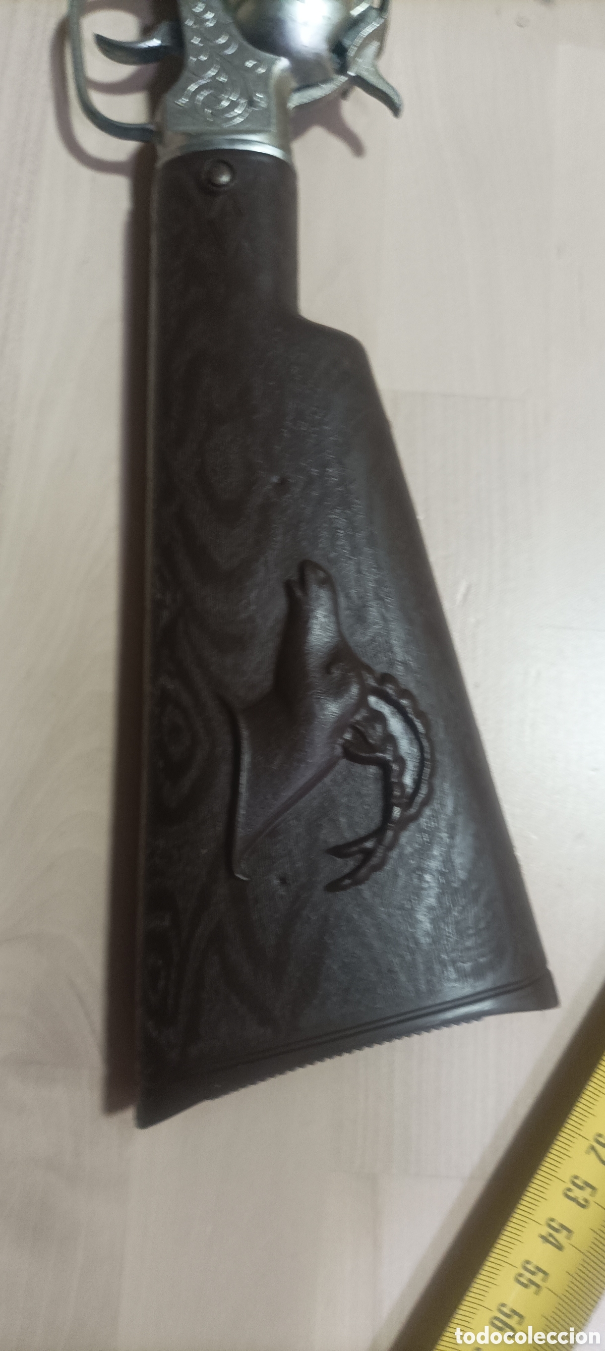 Juguetes antiguos Joal: Replica de rifle de juguete - Foto 4