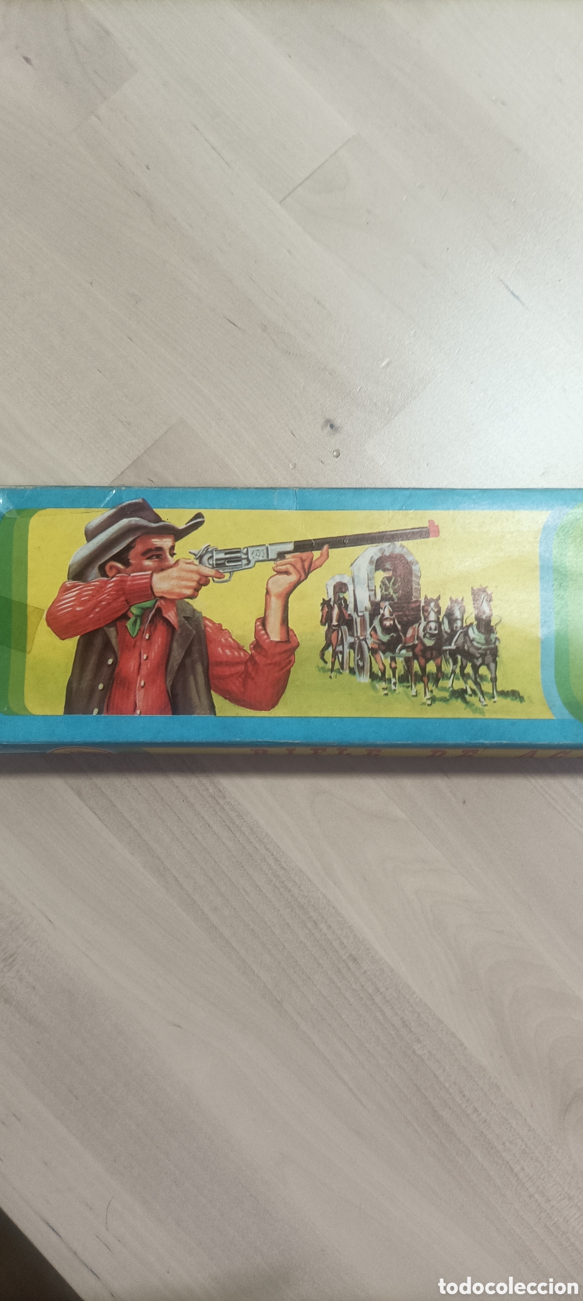 Juguetes antiguos Joal: Replica de rifle de juguete - Foto 9
