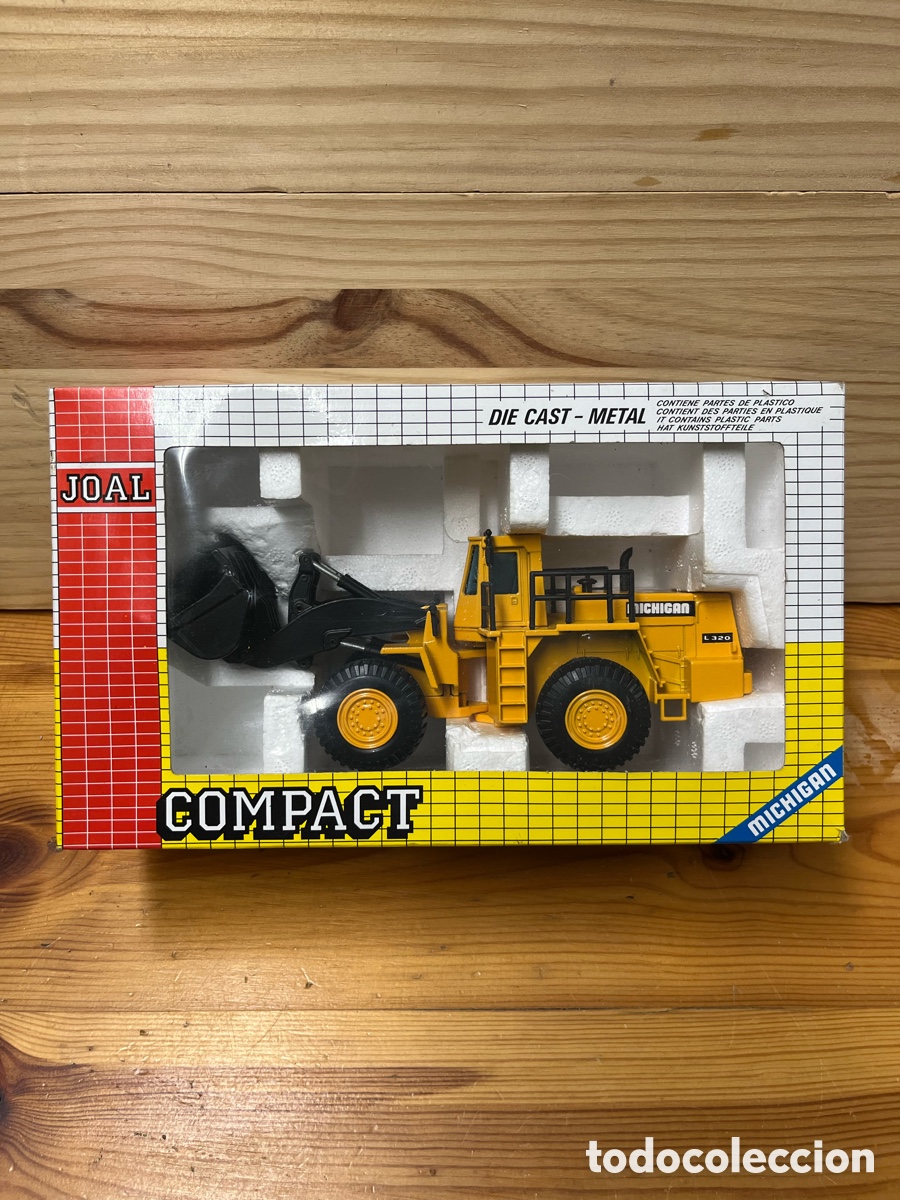 Juguetes antiguos Joal: Cargadora Joal Michigan L520 Die Cast
