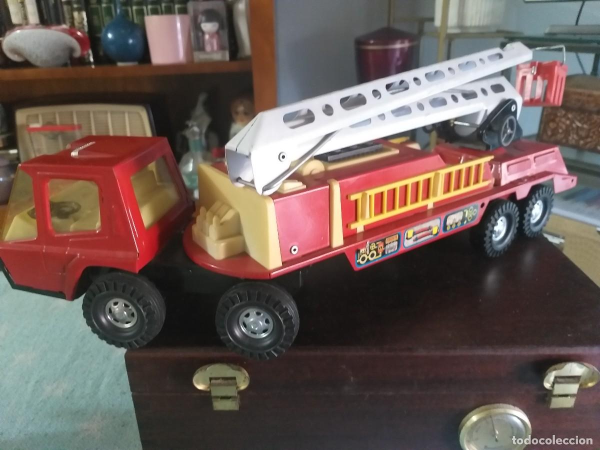 Juguetes antiguos Joal: camion grua bronco joal - Foto 4