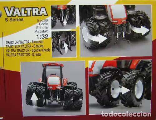 Juguetes antiguos Joal: TRACTOR VALTRA SERIE S / Modelo de 8 Ruedas. - JOAL Ref. 174 - - Foto 2