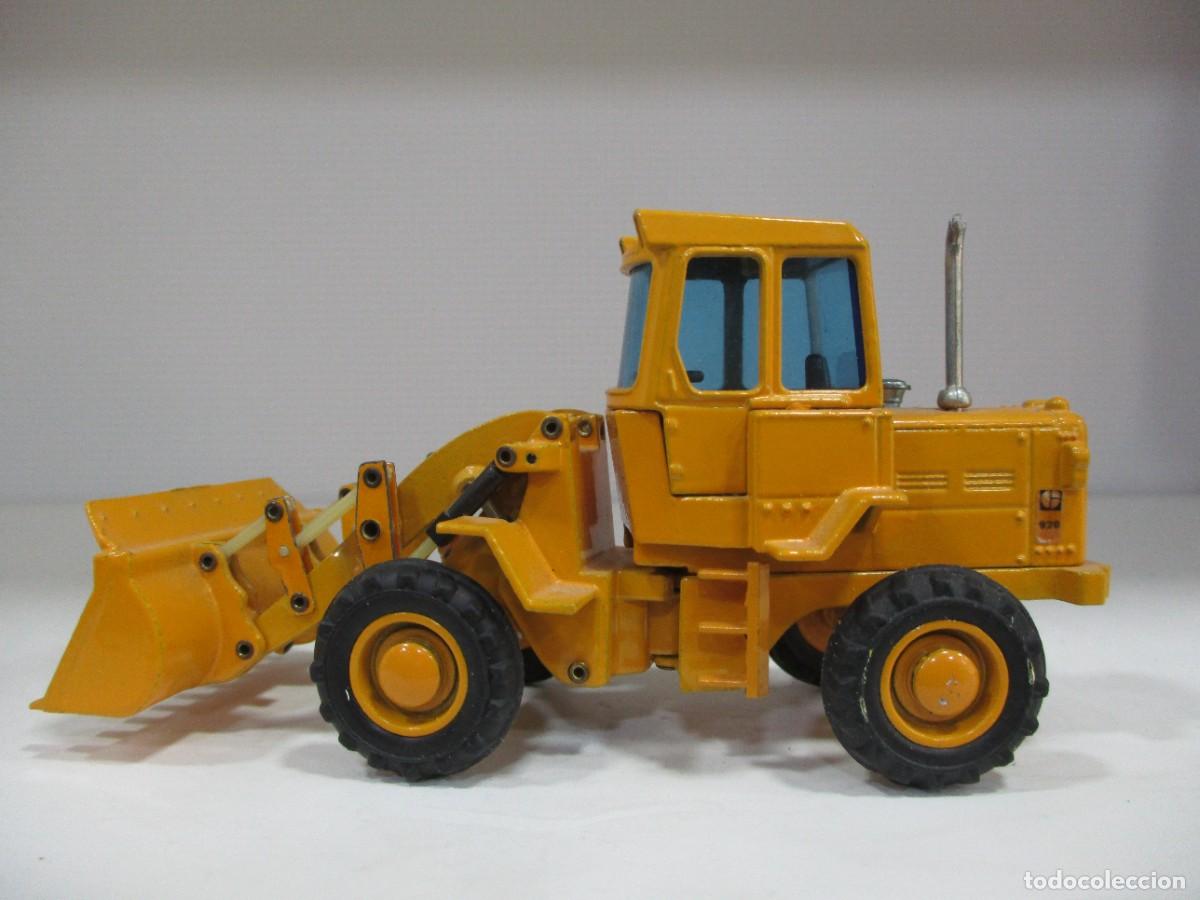 Jouets anciens Joal: VEHICULO INDUSTRIAL JOAL - PALA CARGADORA - N&ordm; 214 PERFECTO ESTADO