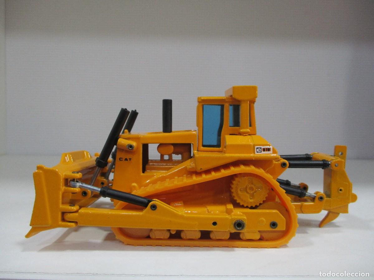 Jouets anciens Joal: VEHICULO INDUSTRIAL JOAL - TRACTOR DE CADENAS CATERPILLAR - N&ordm; 010 - PERFECTO ESTADO