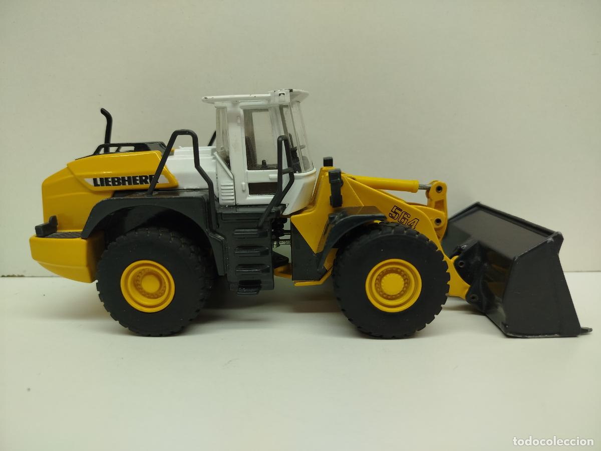 Juguetes antiguos Joal: MINIATURA DE PALA CARGADORA LIEBHERR L564 - ESCALA 1:50 - JOAL R. 263