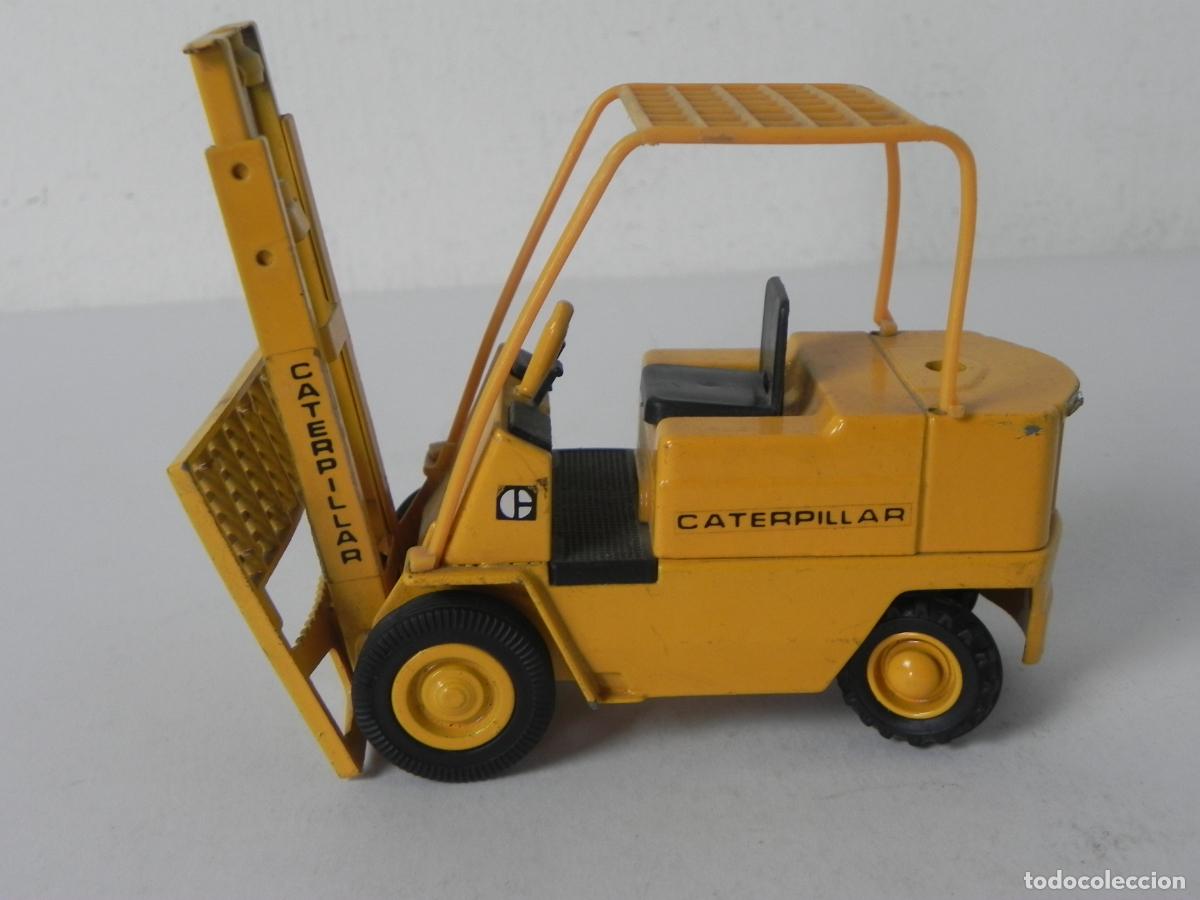 Altes Spielzeug Joal: Joal N&ordm; 215 - Carretilla Elevadora Caterpillar V60C (1:25) - Para Restaurar / Piezas