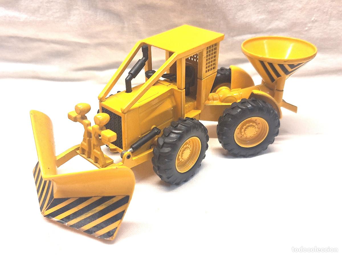 Juguetes antiguos Joal: Tractor Quitanieves Caterpillar de Joal
