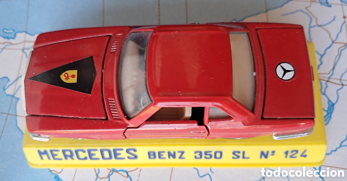 Juguetes antiguos Joal: Mercedes Benz 350 SL n&deg;124. De JOAL a&ntilde;os 80