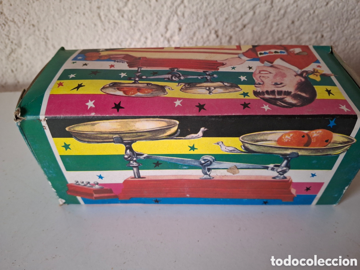 Joal Old Toys: BALANZA CON SUS PESAS DE JOAL