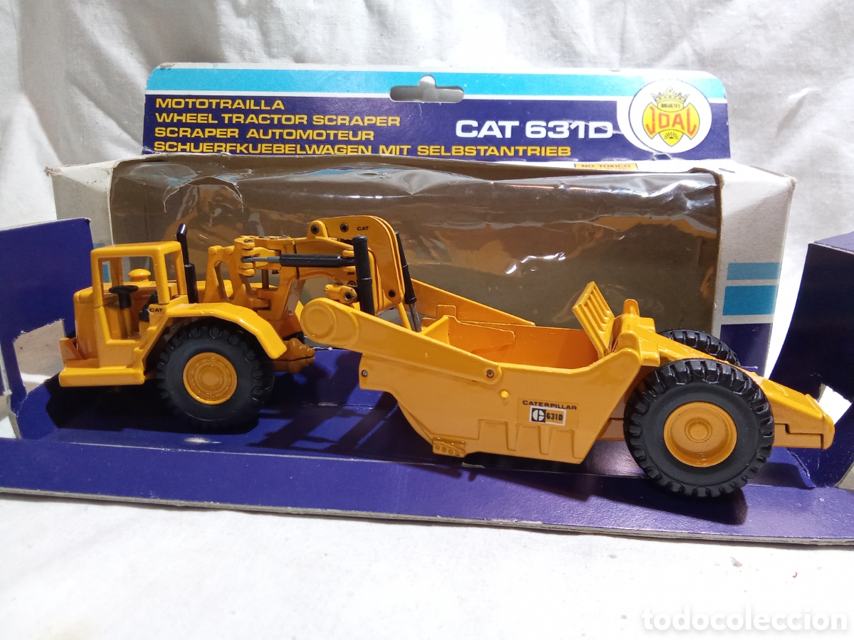Joal Old Toys: MOTOTRAILLA CAT 613D REF. 219 DE JOAL EN CAJA