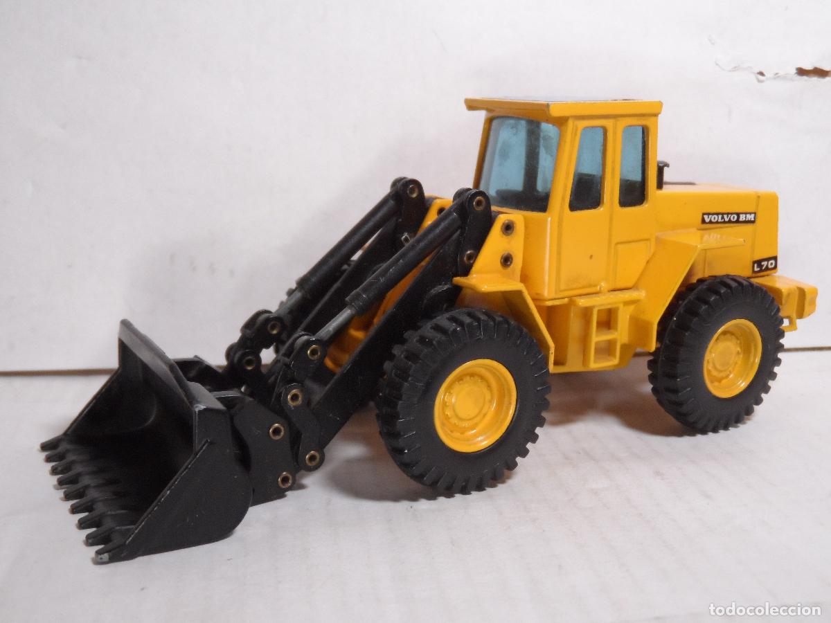 Juguetes antiguos Joal: JOAL PALA EXCAVADORA VOLVO BM L70 1/50