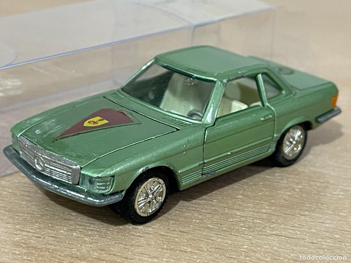 Juguetes antiguos Joal: 86- Miniaturas Joal antiguo coche MERCEDES-BENZ 350 SL N&ordm; 124 1:43 Made in Spain die-cast a&ntilde;os 70