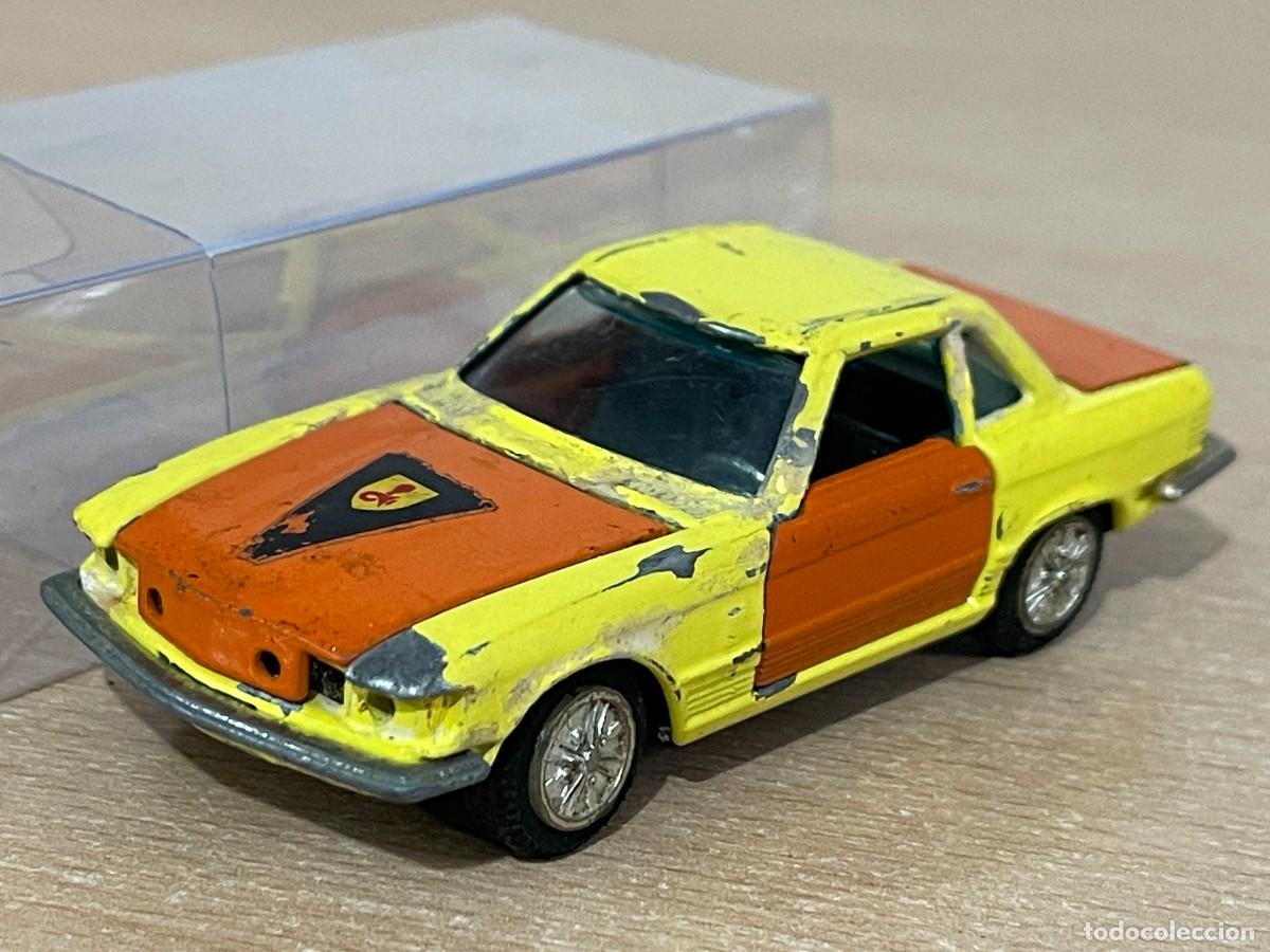 Joal Old Toys: 87- Miniaturas Joal antiguo coche MERCEDES-BENZ 350 SL N&ordm; 124 1:43 Made in Spain die-cast a&ntilde;os 70