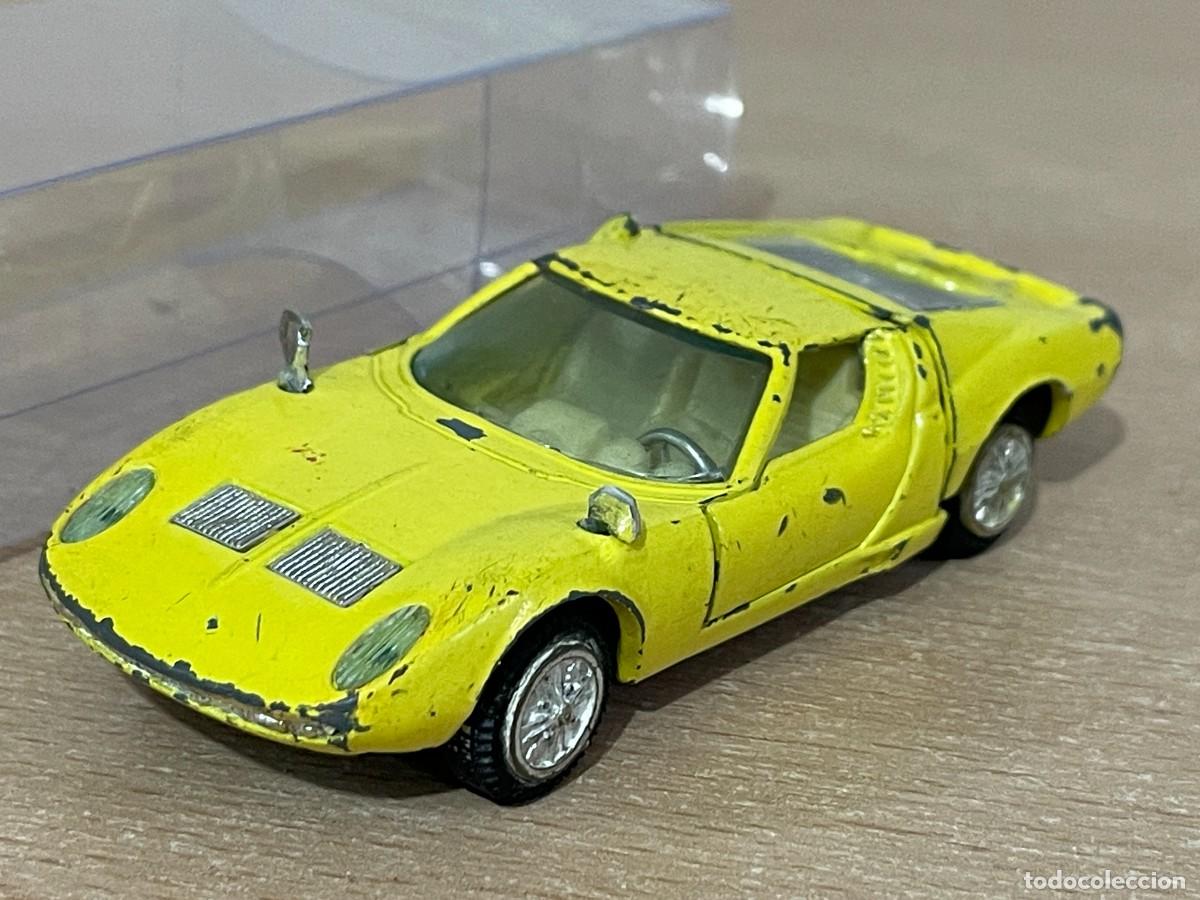 Joal Old Toys: 89- Miniaturas Joal antiguo coche LAMBORGHINI MIURA P 400 N&ordm; 125 1:43 Made in Spain die-cast a&ntilde;os 70