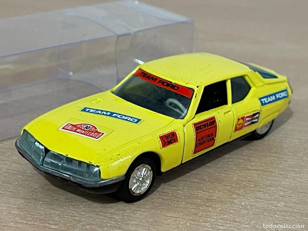 Joal Old Toys: 96- Miniaturas Joal antiguo coche CITRO&Euml;N SM Rallye Team Ford N&ordm; 126 1:43 Made in Spain a&ntilde;os 70