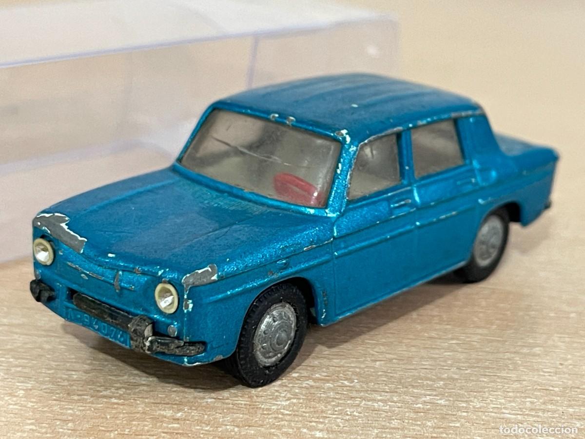 Juguetes antiguos Joal: 115- Miniaturas Joal antiguo coche RENAULT 8 azul 1:43 Made in Spain die-cast metal car a&ntilde;os 70